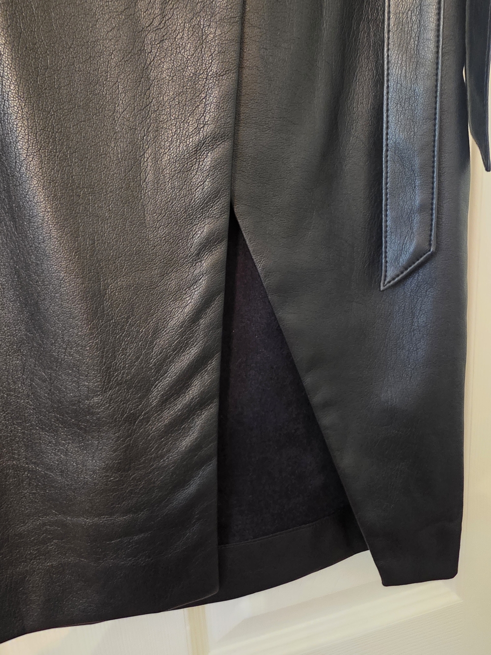 Babaton Black Pelli Skirt - Picture 2 of 8
